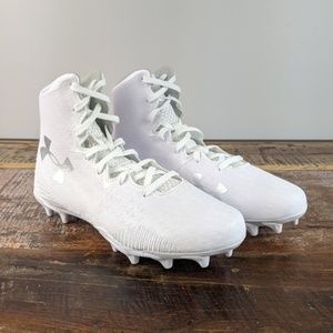 Under Armour Highlight Molded Lacrosse Cleat White